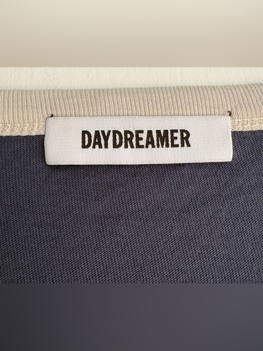 Free People Daydreamer Classic Star Oversized Ringer Tee🔥XL• Navy - Picture 4 of 10